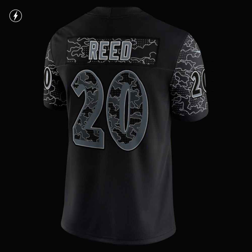Ed Reed Baltimore Ravens Nike Retired Player RFLCTV Limited Jersey - Black-Profan Arena